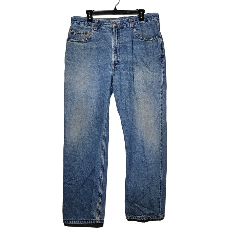 Levi's Men's 505 Denim Blue Jeans Size‎ 38/30 Casual Basic School